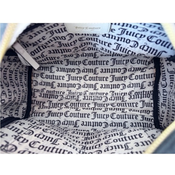 Juicy Couture Kingdom Bowler Black Liquorice Crystal Crossbody Bag Purse NWT - Picture 9 of 10